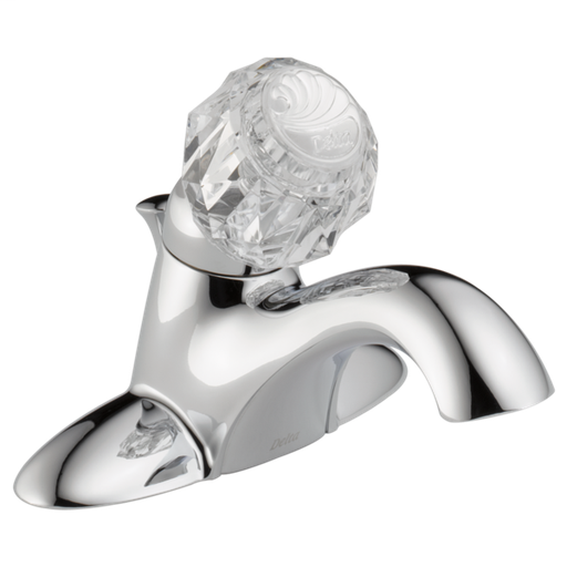 Classic Single Handle Centerset Bathroom Faucet - Chrome