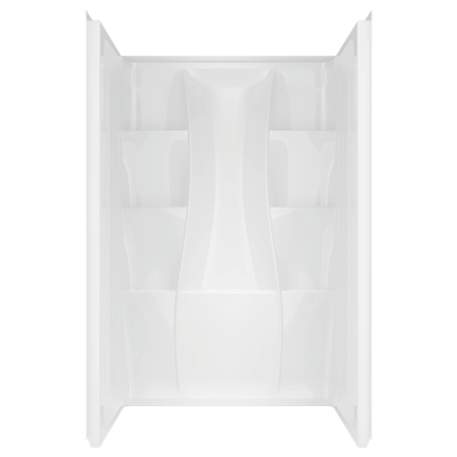 Classic 400 48" X 34" Shower Wall Set - High Gloss White
