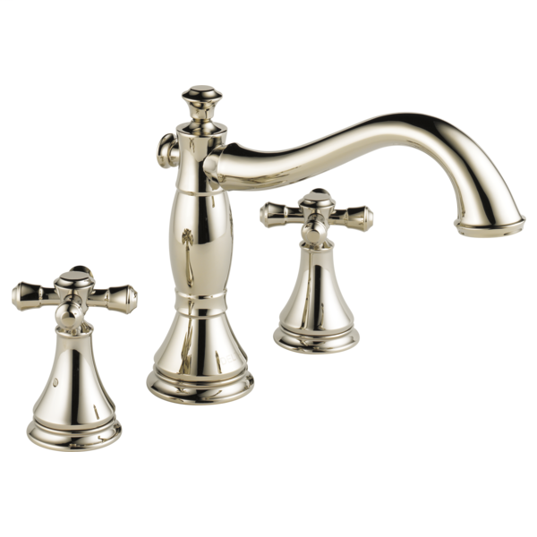 Cassidy Roman Tub Trim - Less Handles - Polished Nickel