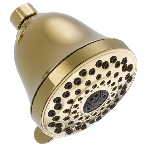Premium 7-Setting Shower Head - Polished Brass