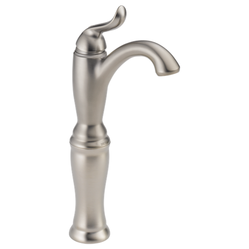 Linden Single Handle Vessel Bathroom Faucet - Stainless