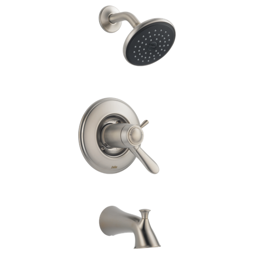 Lahara TempAssure 17T Series Tub & Shower Trim - Stainless