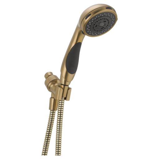 Delta Premium 3-Setting Shower Mount Hand Shower - Champagne Bronze