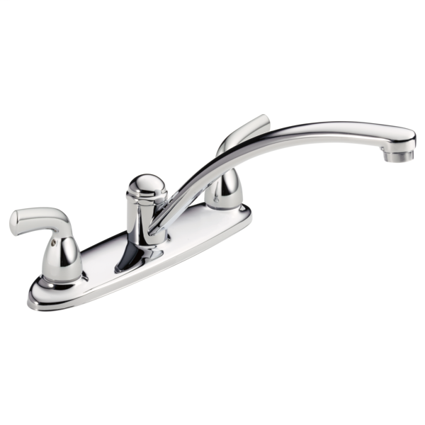 Foundations Two Handle Kitchen Faucet - Chrome