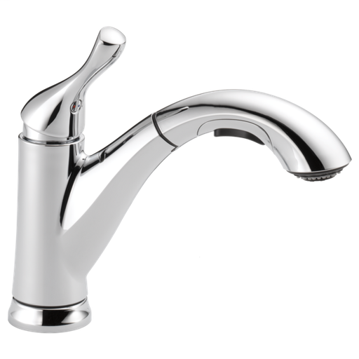Grant Single Handle Pull-Out Kitchen Faucet - Chrome