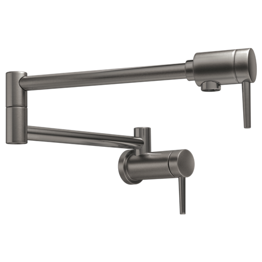 Delta Contemporary Pot Filler - Black Stainless