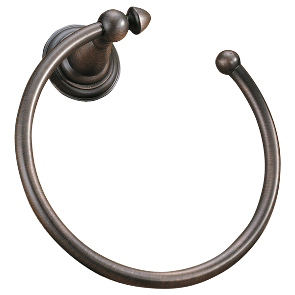 Victorian Towel Ring - Venetian Bronze