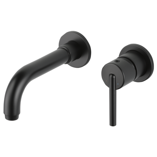 Trinsic Single Handle Wall Mount Bathroom Faucet Trim - Matte Black