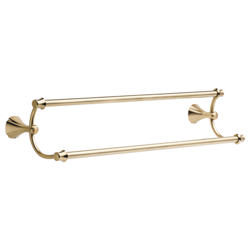 Addison 24" Double Towel Bar - Champagne Bronze