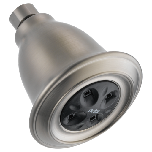 H2Okinetic Single-Setting Raincan Shower Head - Stainless