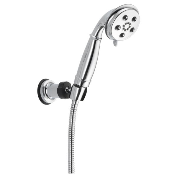 H2Okinetic 3-Setting Adjustable Wall Mount Hand Shower - Chrome
