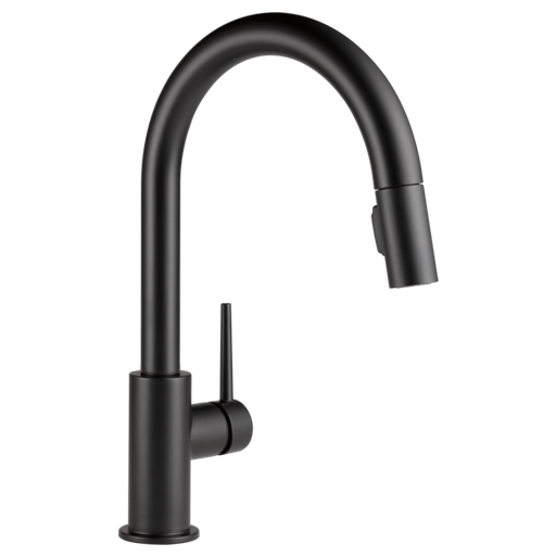 Trinsic Single Handle Pull-Down Kitchen Faucet - Matte Black