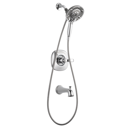 Delta Monitor 14 Series Tub and Shower with In2ition Two-in-One Shower - Chrome
