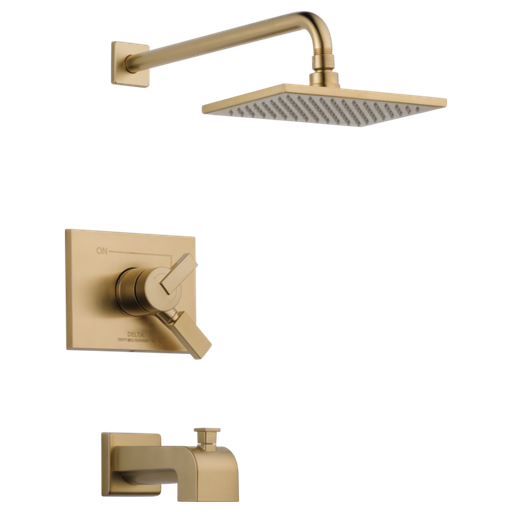 Vero Monitor 17 Series Tub & Shower Trim - Champagne Bronze