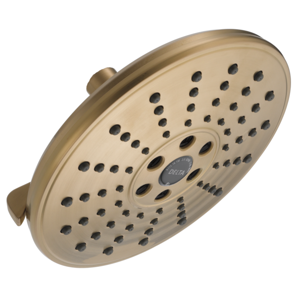 H2Okinetic 3-Setting Raincan Shower Head - Champagne Bronze