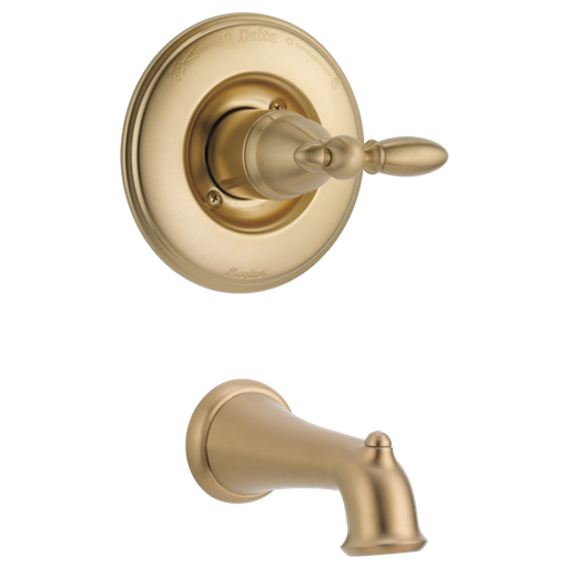 Victorian Monitor 14 Series Tub Trim - Less Handle - Champagne Bronze