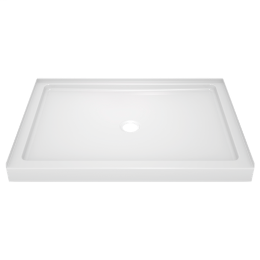 Classic 400 48" X 34" Shower Base - High Gloss White