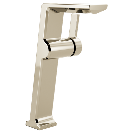 Pivotal Single Handle Vessel Bathroom Faucet - Polished Nickel