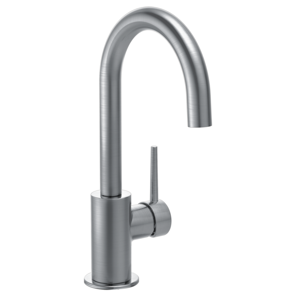Contemporary Single Handle Bar Faucet - Arctic Stainless