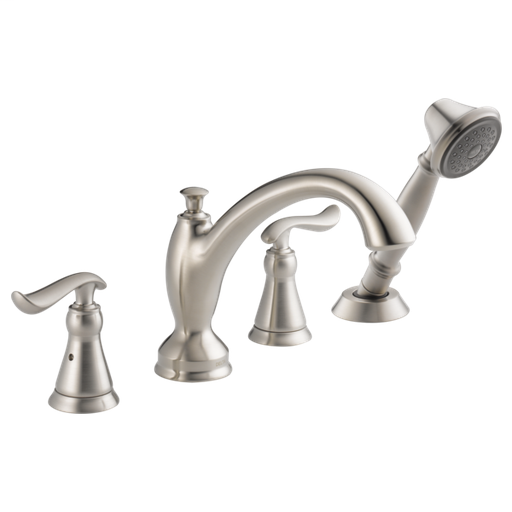 Linden Roman Tub with Hand Shower Trim - Stainless