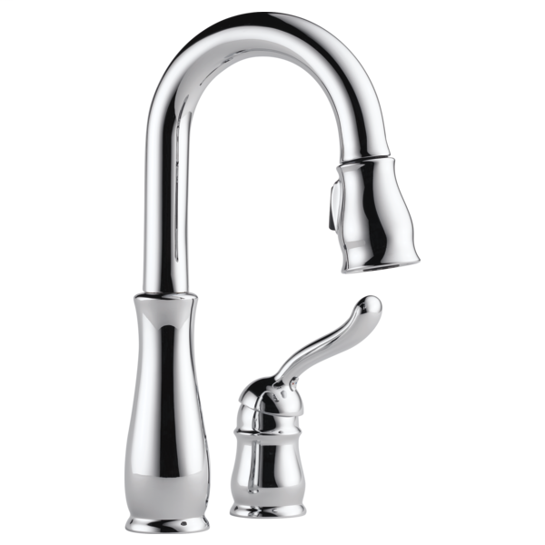 Leland Single Handle Pull-Down Bar / Prep Faucet - Chrome