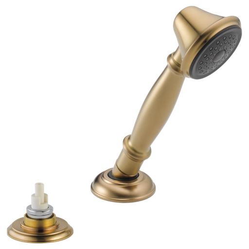 Victorian Hand Shower w/ Transfer Valve - Roman Tub - Less Handle - Champagne Bronze