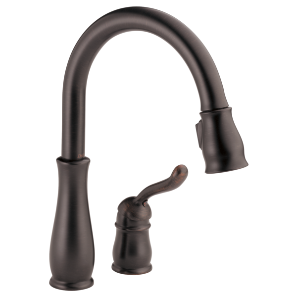 Leland Single Handle Pull-Down Kitchen Faucet - Venetian Bronze