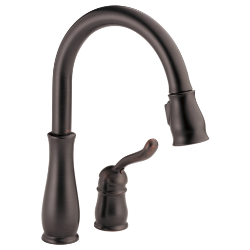 Leland Single Handle Pull-Down Kitchen Faucet - Venetian Bronze