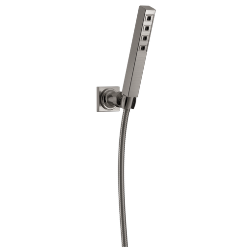 H2Okinetic Single-Setting Adjustable Wall Mount Hand Shower - Stainless
