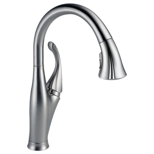 Addison Single Handle Pull-Down Kitchen Faucet with ShieldSpray Technology - Arctic Stainless