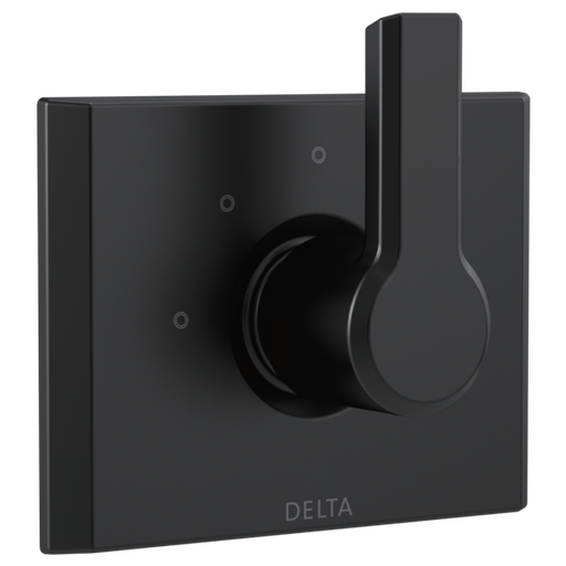 Pivotal 3-Setting 2-Port Diverter Trim - Matte Black