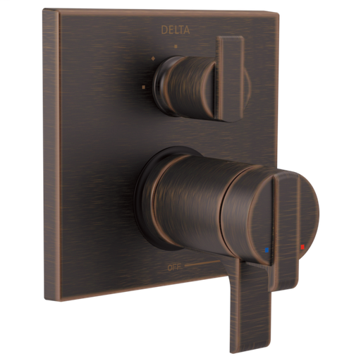 Delta Angular Modern TempAssure 17T Series Valve Trim with 3-Setting Integrated Diverter - Venetian Bronze