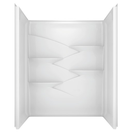 Laurel 60" x 32" Shower Wall Set - High Gloss White