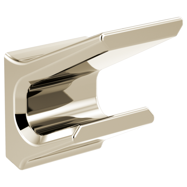 Pivotal Double Robe Hook - Polished Nickel