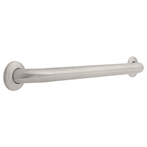 Commercial 1-1/2" x 24" ADA Grab Bar, Concealed Mounting - Stainless