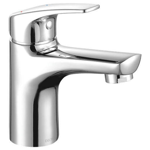 Modern Single Handle Project Pack Faucet- Metal Pop Up - Chrome