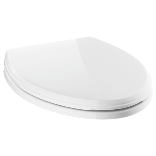 Wycliffe Elongated Standard Close Toilet Seat - White