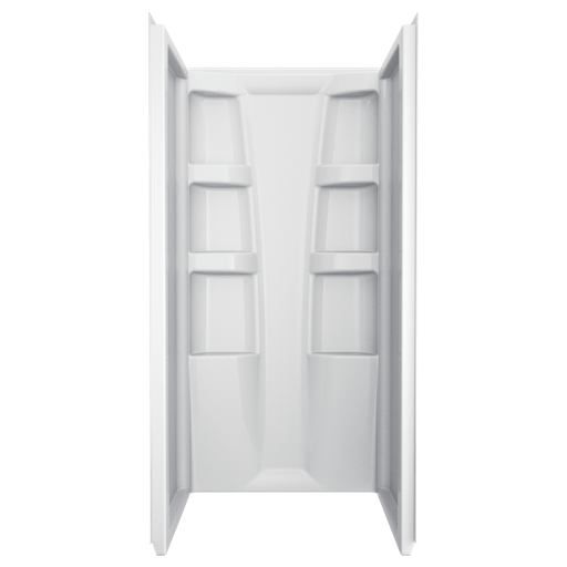 Hycroft ProCrylic 36 in. Shower Surround - White