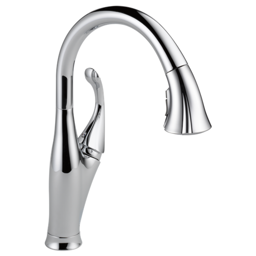 Addison Single Handle Pull-Down Kitchen Faucet with ShieldSpray Technology - Chrome