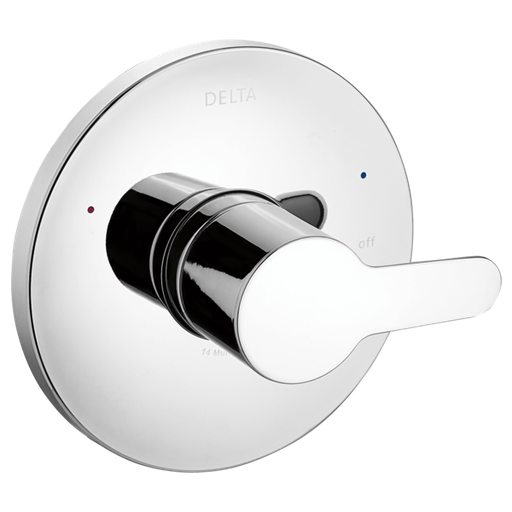 Modern In Wall Tub and Shower Trim - Chrome