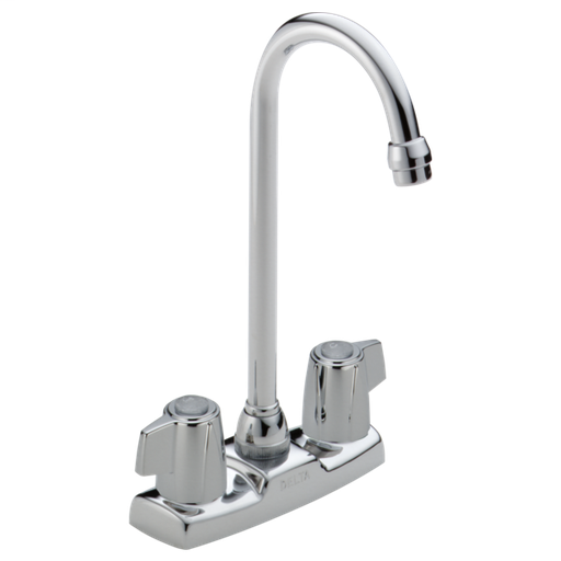 Classic Two Handle Bar / Prep Faucet - Chrome