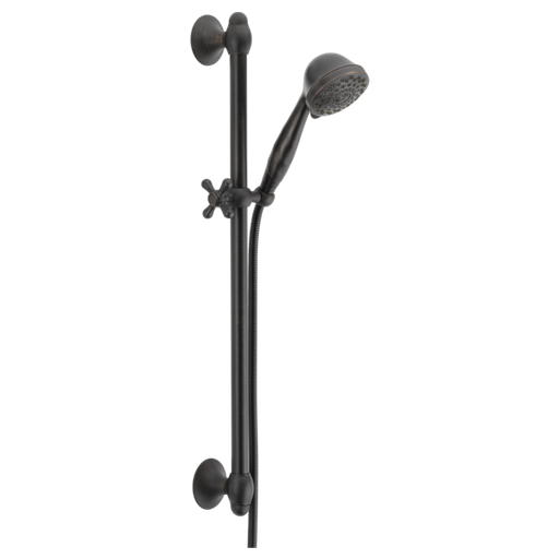 Premium 7-Setting Slide Bar Hand Shower - Venetian Bronze