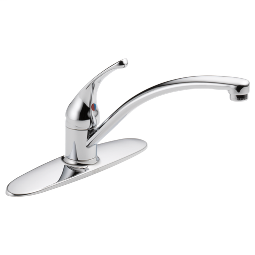 Foundations Single Handle Kitchen Faucet - Chrome