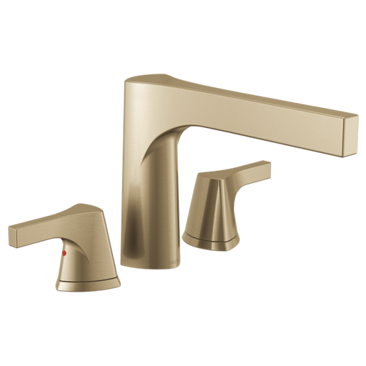 Zura 3-hole Roman Tub Trim - Champagne Bronze