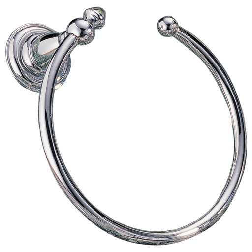 Victorian Towel Ring - Chrome