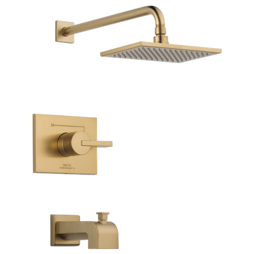 Vero Monitor 14 Series Tub & Shower Trim - Champagne Bronze