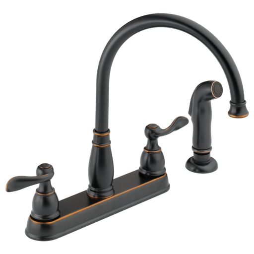 Windemere Two Handle Kitchen Faucet - Oil Bronze