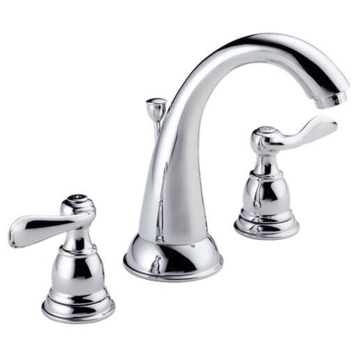 Windemere Two Handle Widespread Bathroom Faucet - Chrome