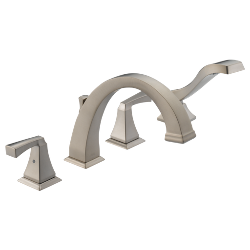 Dryden Roman Tub with Hand Shower Trim - Stainless