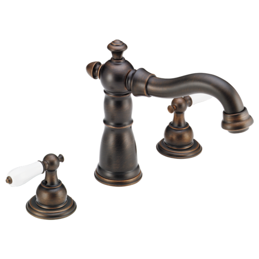 Victorian Roman Tub Trim - Less Handles - Venetian Bronze